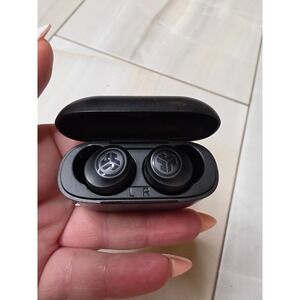 JLab JBuds Air True Wireless Signature Bluetooth Earbuds Black Charging Case